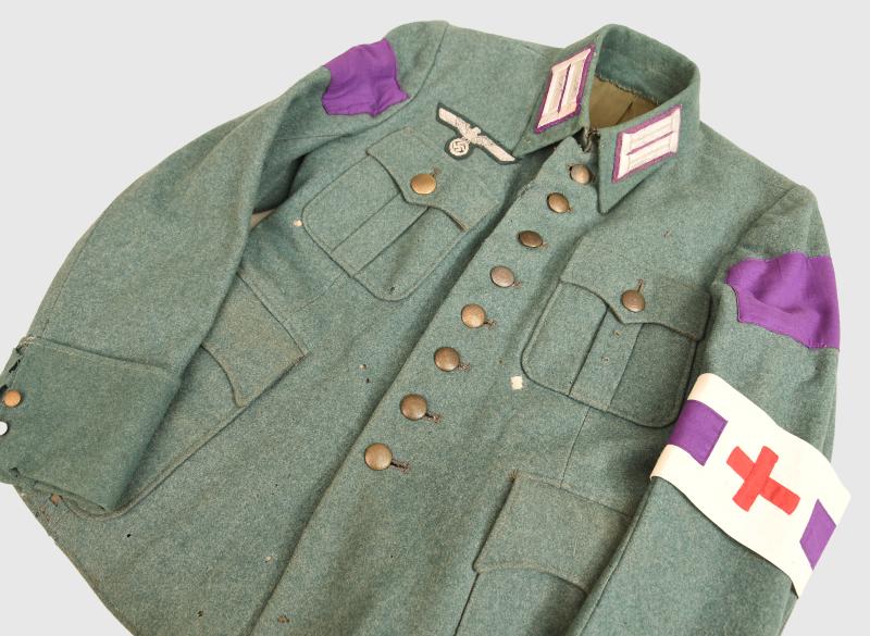 GERMAN WWII ARMY CHAPLAINS TUNIC.