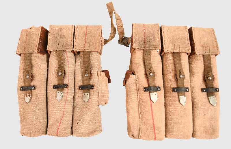 GERMAN WWII REPRODUCTION MP44 POUCHES.