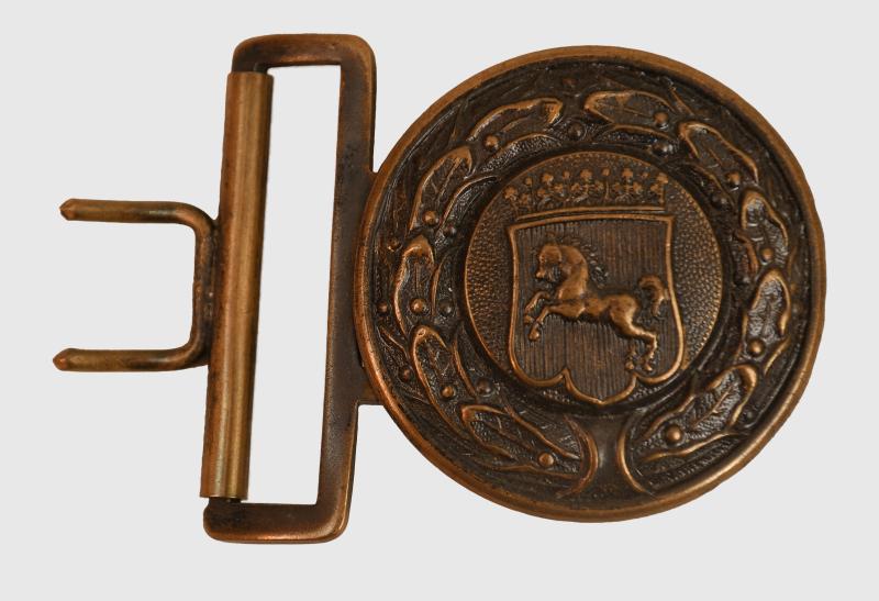 GERMAN WWII FIRE DEFENCE OFFICER FOR WESTPHALIA BUCKLE.