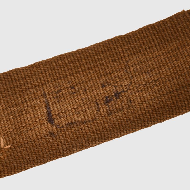 GERMAN WWII TROPICAL COMBAT Y STRAPS.