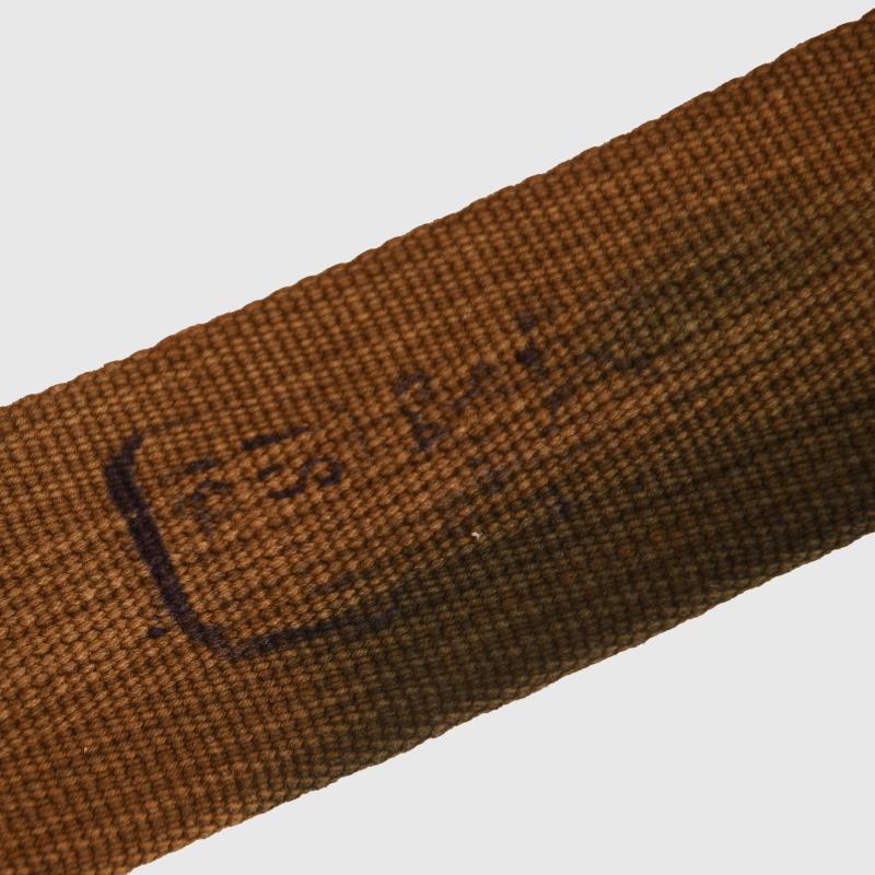 GERMAN WWII TROPICAL COMBAT Y STRAPS.