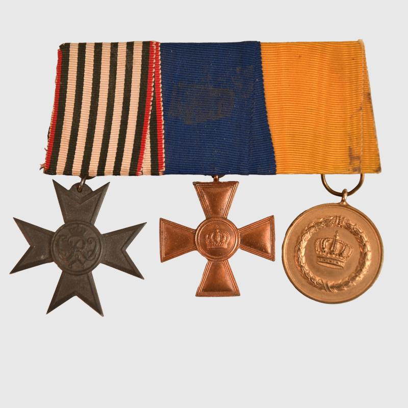 IMPERIAL GERMAN MEDAL GROUP.