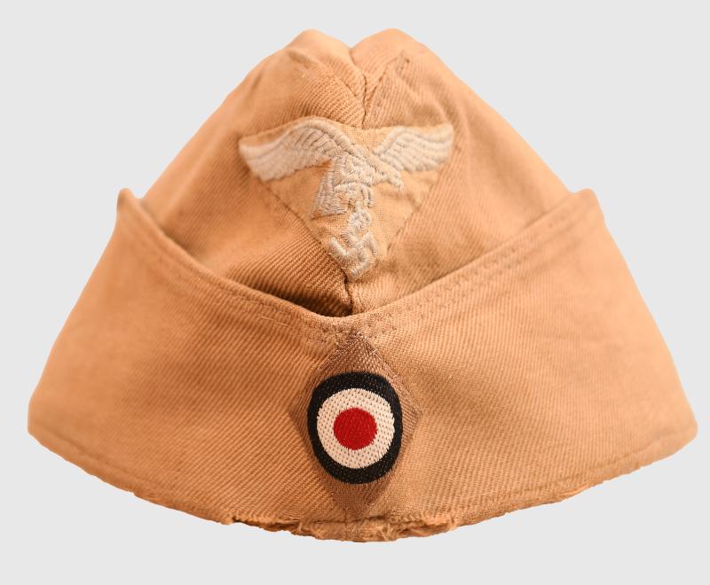 GERMAN WWII LUFTWAFFE TROPICAL OVERSEAS CAP.