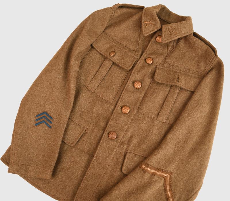 WWI BRITISH ENLISTED MANS TUNIC.