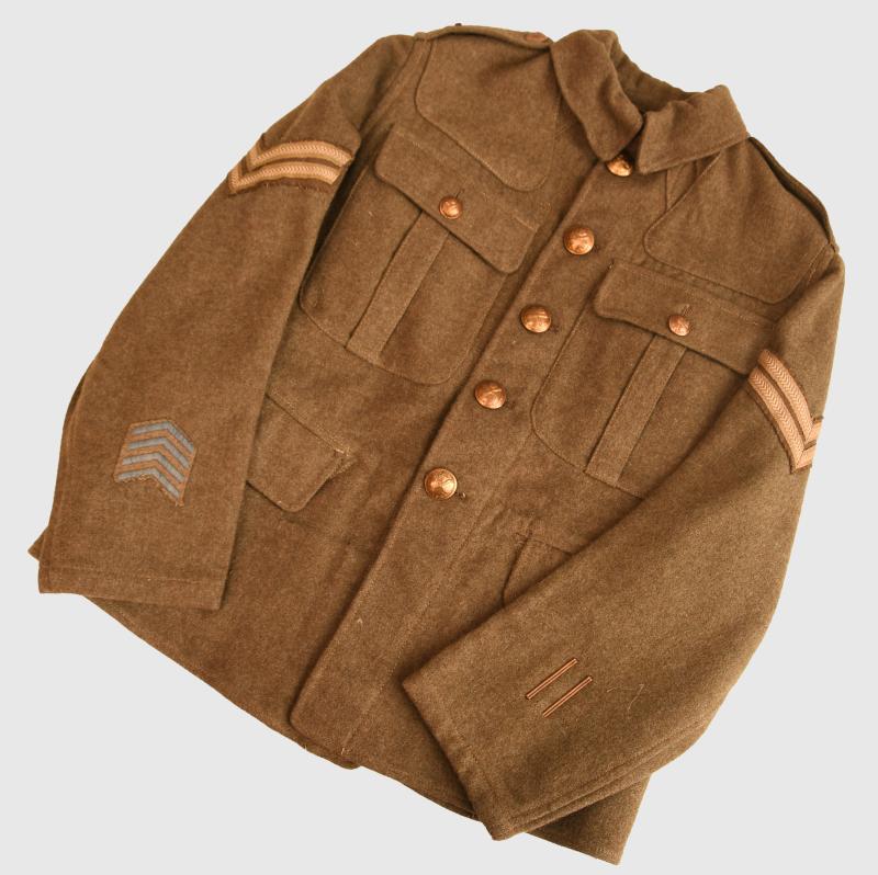 BRITISH WWI MACHINE GUN CORPS 02 PATTERN TUNIC.