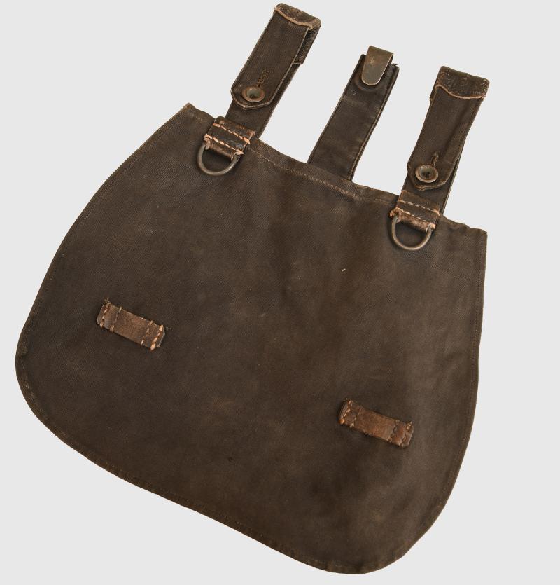 GERMAN WWII  BREAD BAG BLACK