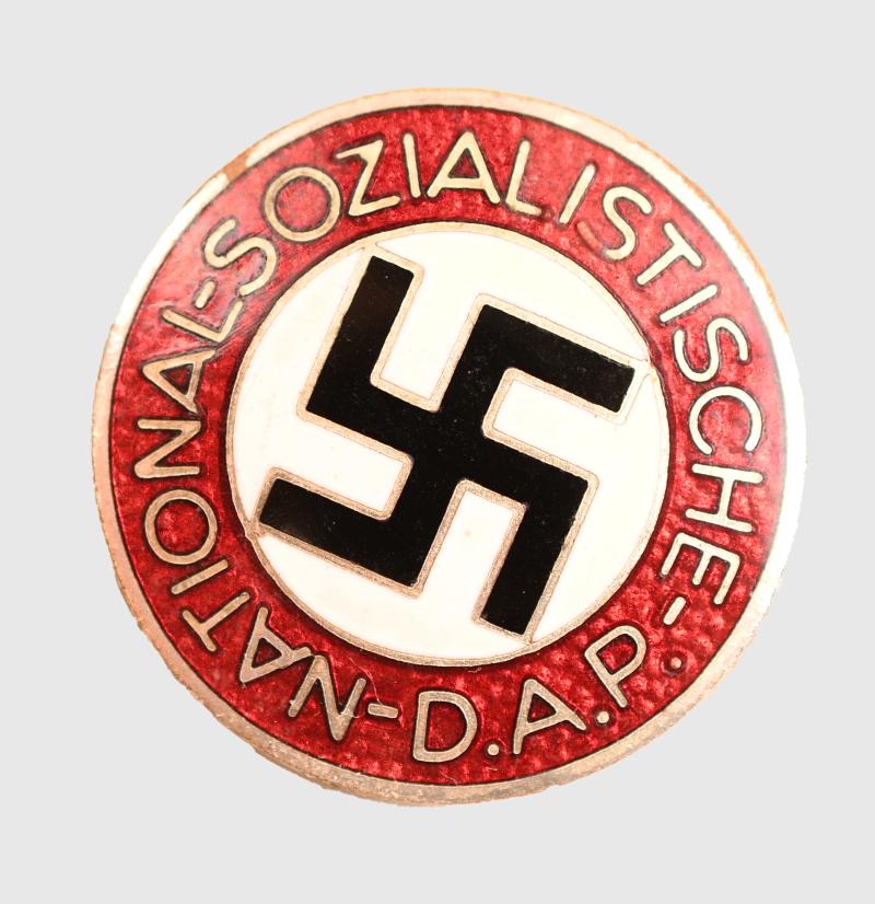 GERMAN WWII NSDAP MEMBERSHIP BADGE M1/ 90.