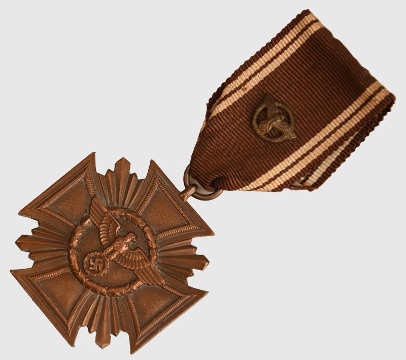 GERMAN WWII NSDAP 10 YEAR SERVICE MEDAL