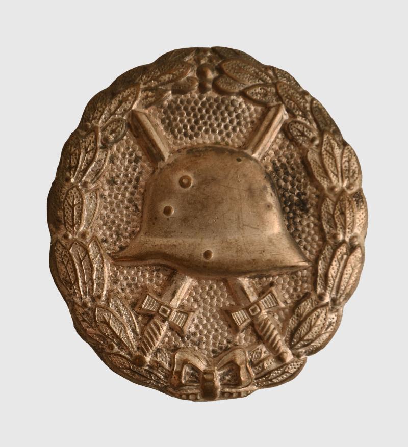GERMAN WWI WOUND BADGE IN SILVER.