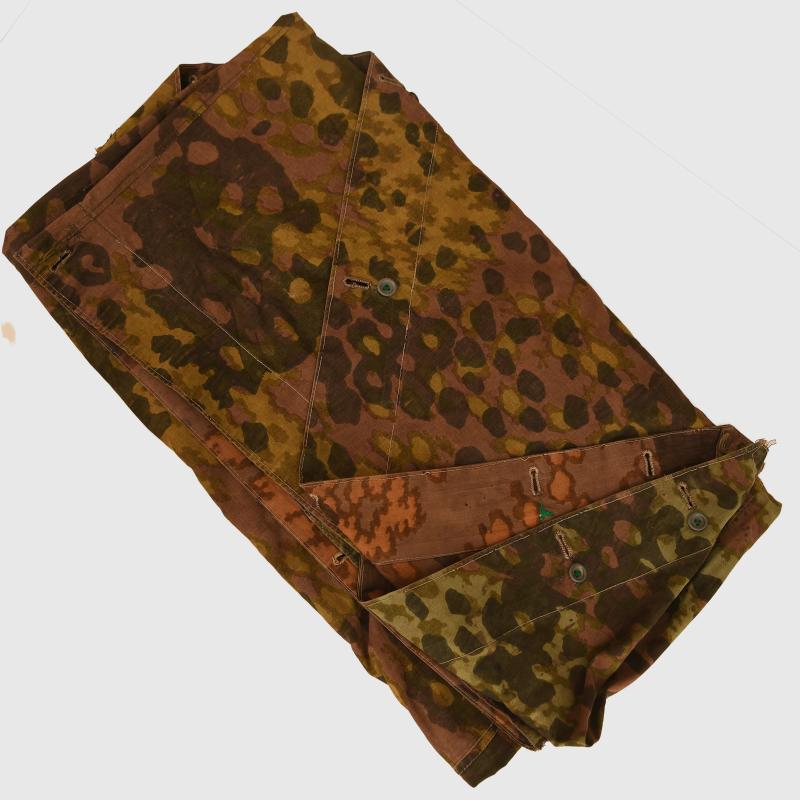 GERMAN WWII SS CAMOUFLAGE ZELTBAHN.