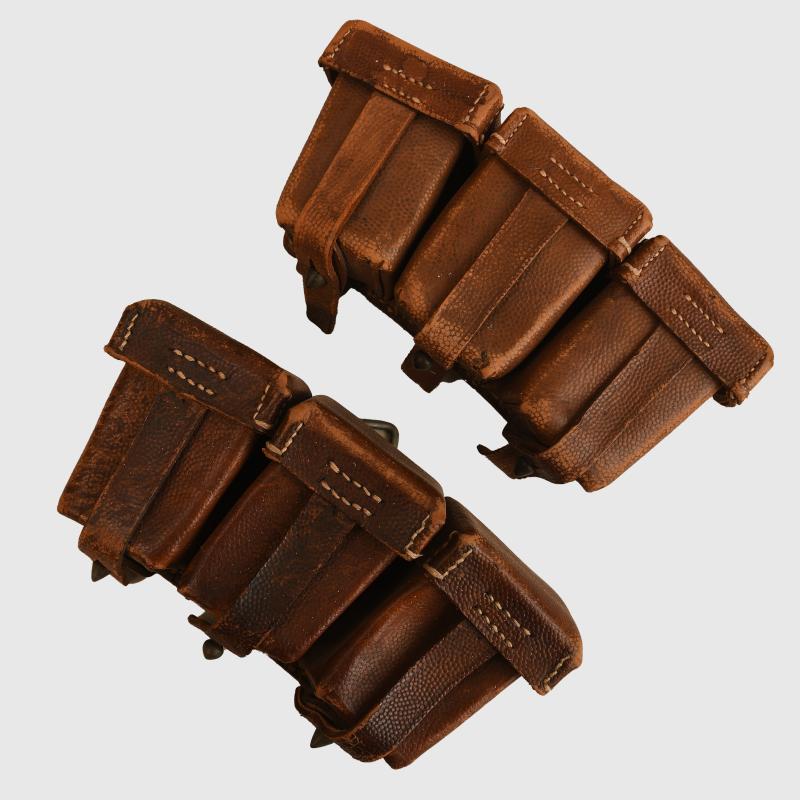 GERMAN WWI GEWEHR 98 POUCHES.