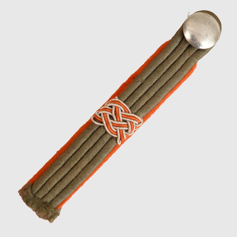 GERMAN WWII POSTSCHUTZ SHOULDER BOARD.
