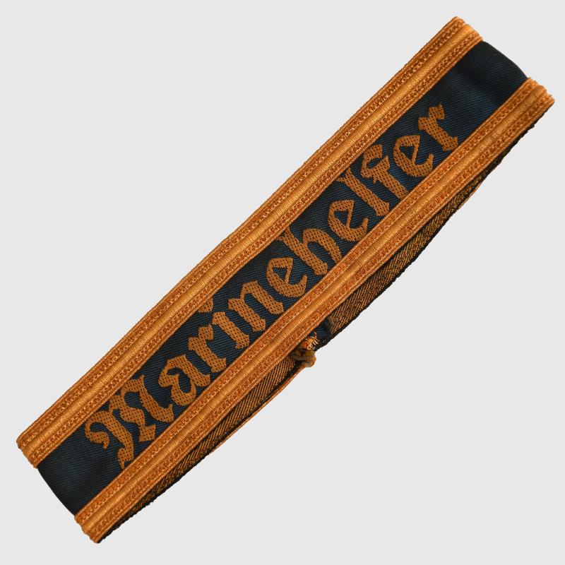 GERMAN WWII KRIEGSMARINE MARINEHELFER OFFICERS OR NCO CUFF BAND.