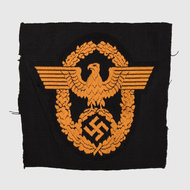 GERMAN WWII MARINE POLICE ARM EAGLE.