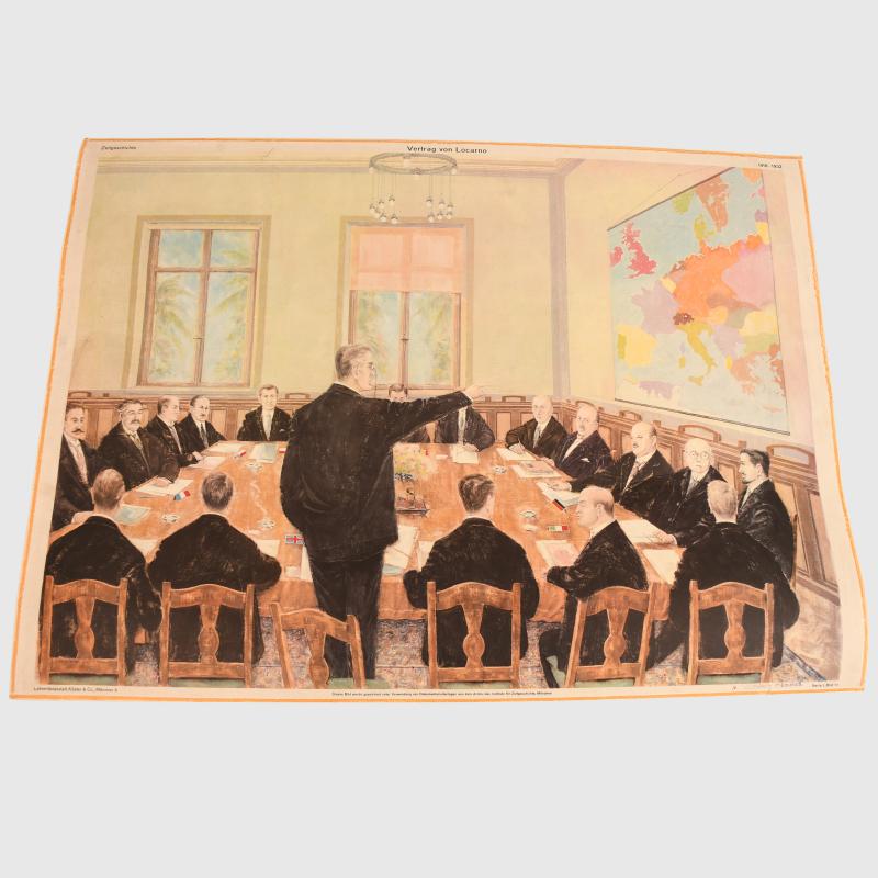 GERMAN WWII THIRD REICH INSTRUCTIONAL POSTERS.