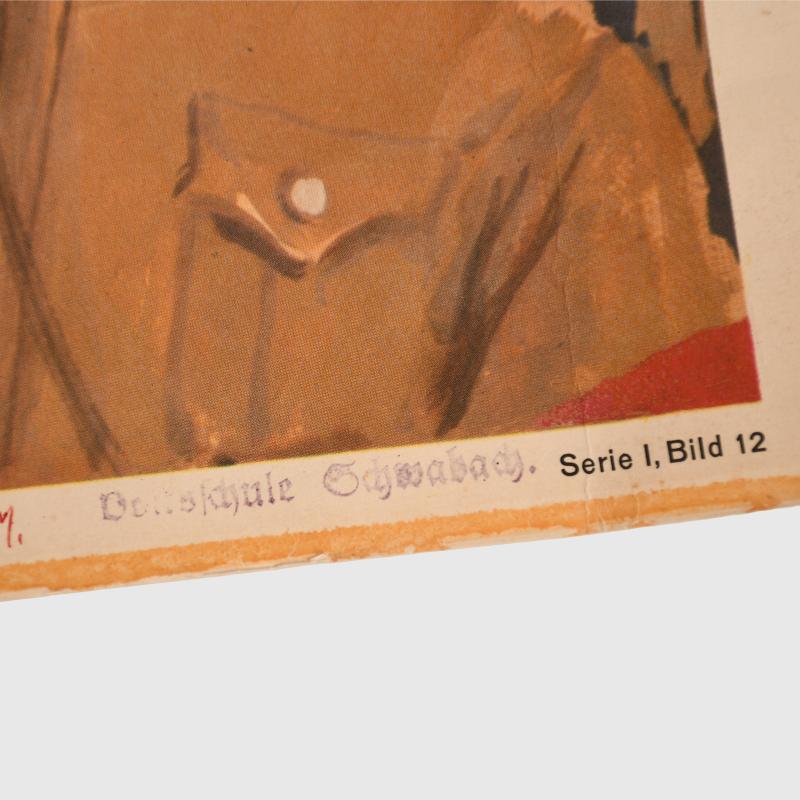 GERMAN WWII THIRD REICH INSTRUCTIONAL POSTERS.