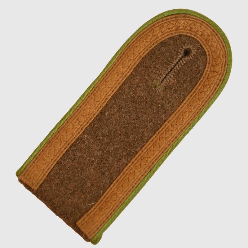 GERMAN WWII AFRIKAKORPS NCO PANZER GRENADIER SLIP-ON SHOULDER BOARD.