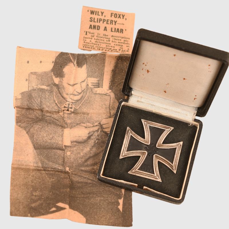 GERMAN WWII IRON CROSS 1ST CLASS.