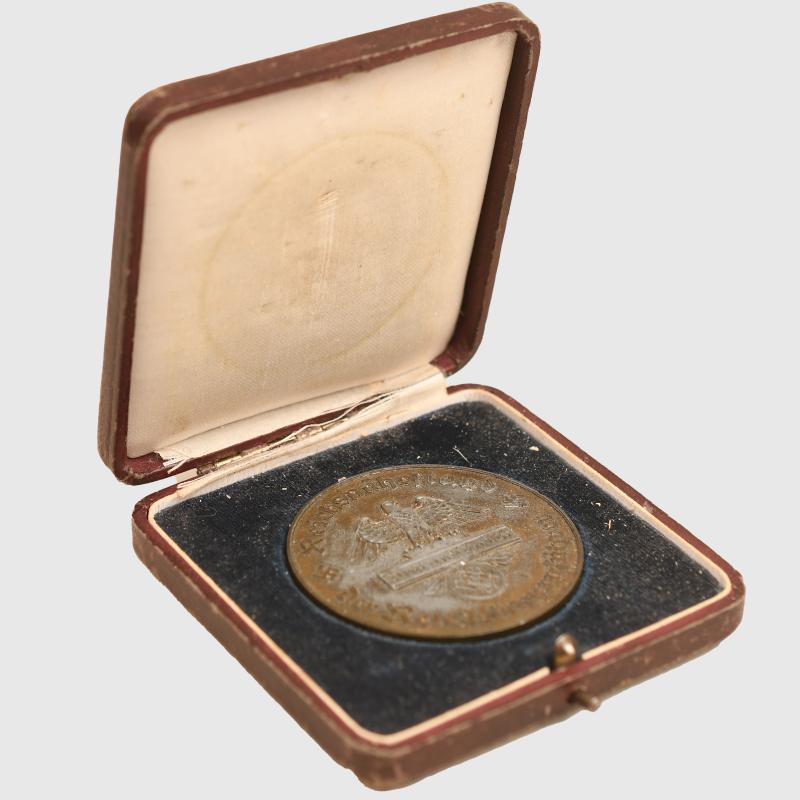 GERMAN WWII REICH AGRICULTURAL ASSOCIATION MEDALLION.