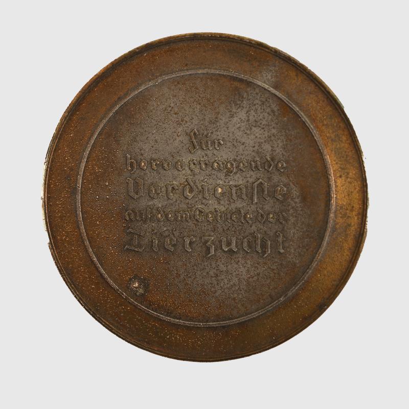 GERMAN WWII REICH AGRICULTURAL ASSOCIATION MEDALLION.