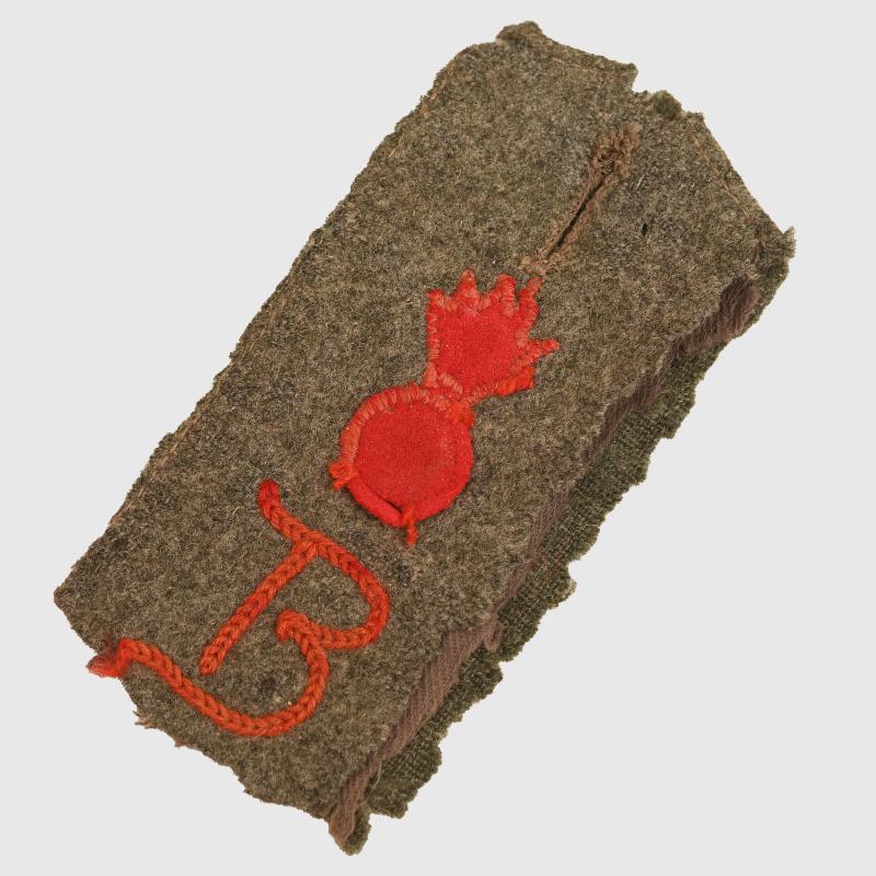 GERMAN WWI BEVERLOO SHOULDER BOARD.