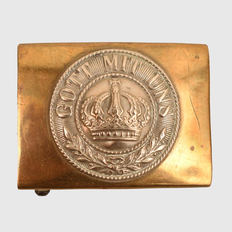 GERMAN WWI PRUSSIAN ENLISTED MAN’S BELT BUCKLE.