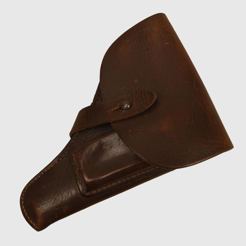 GERMAN WWII GERMAN MADE HOLSTER FOR THE FRENCH 7.65 MAB MODEL D PISTOL.