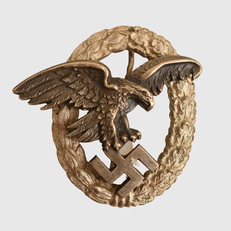 GERMAN WWII LUFTWAFFE OBSERVERS BADGE.