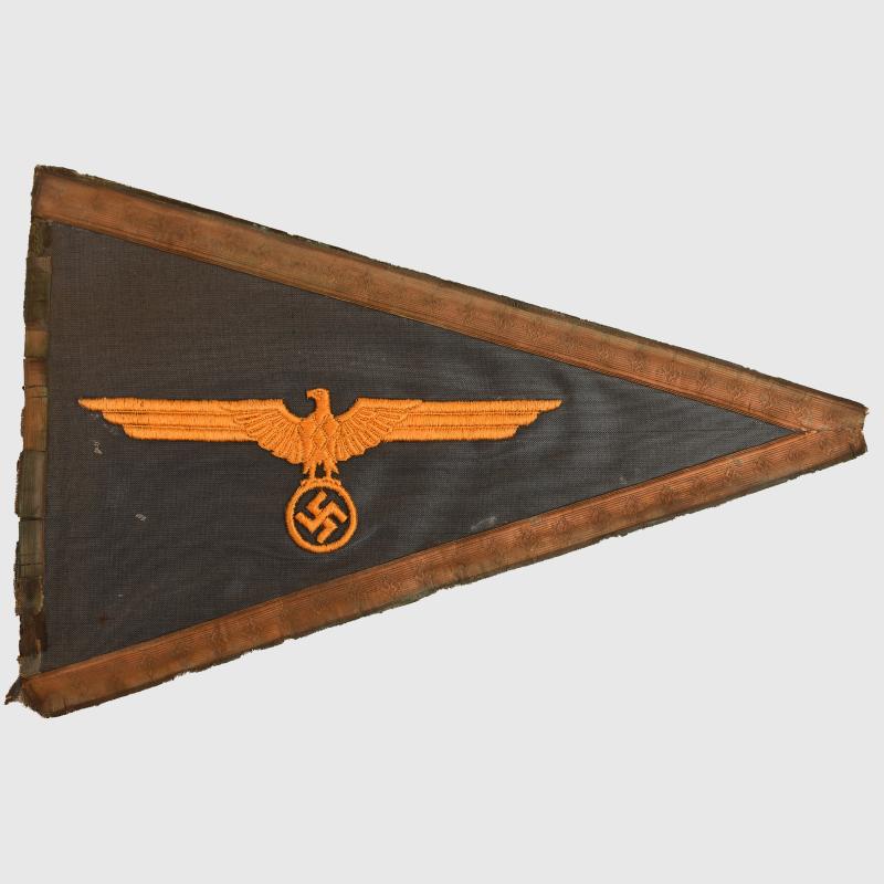 GERMAN WWII ARMY GENERALS CAR PENNANT.