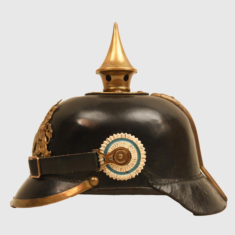 GERMAN WWI BAVARIAN REGIMENT 23 ENLISTED MAN’S PICKLEHAUBE.