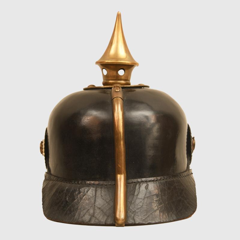 GERMAN WWI BAVARIAN REGIMENT 23 ENLISTED MAN’S PICKLEHAUBE.