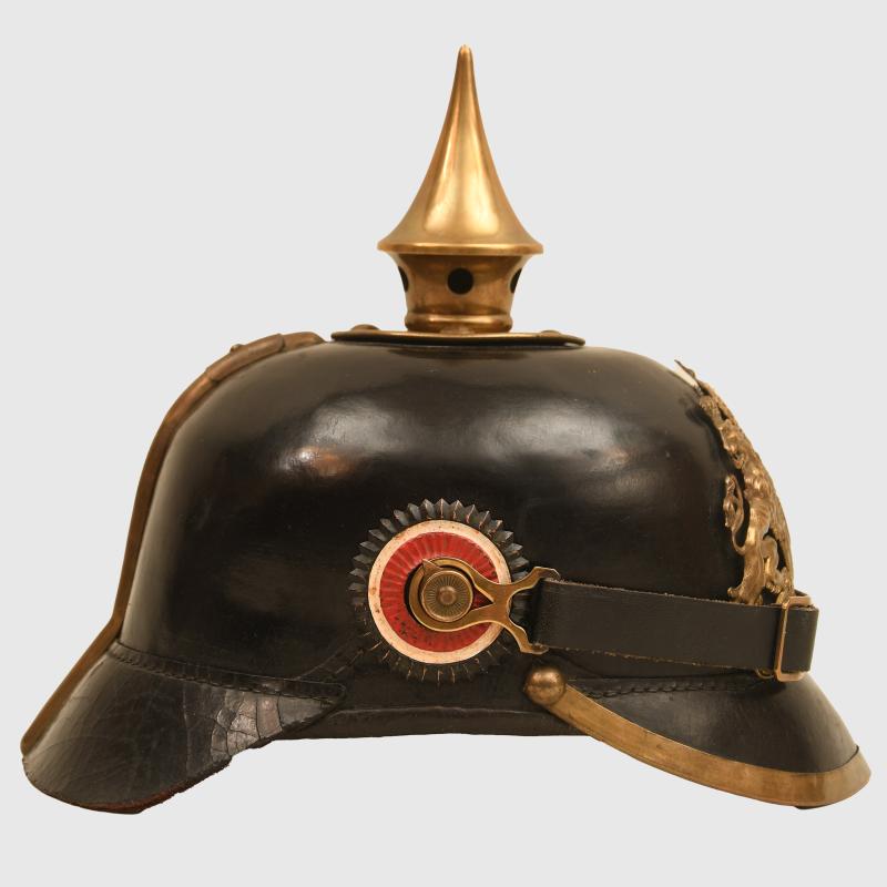 GERMAN WWI BAVARIAN REGIMENT 23 ENLISTED MAN’S PICKLEHAUBE.