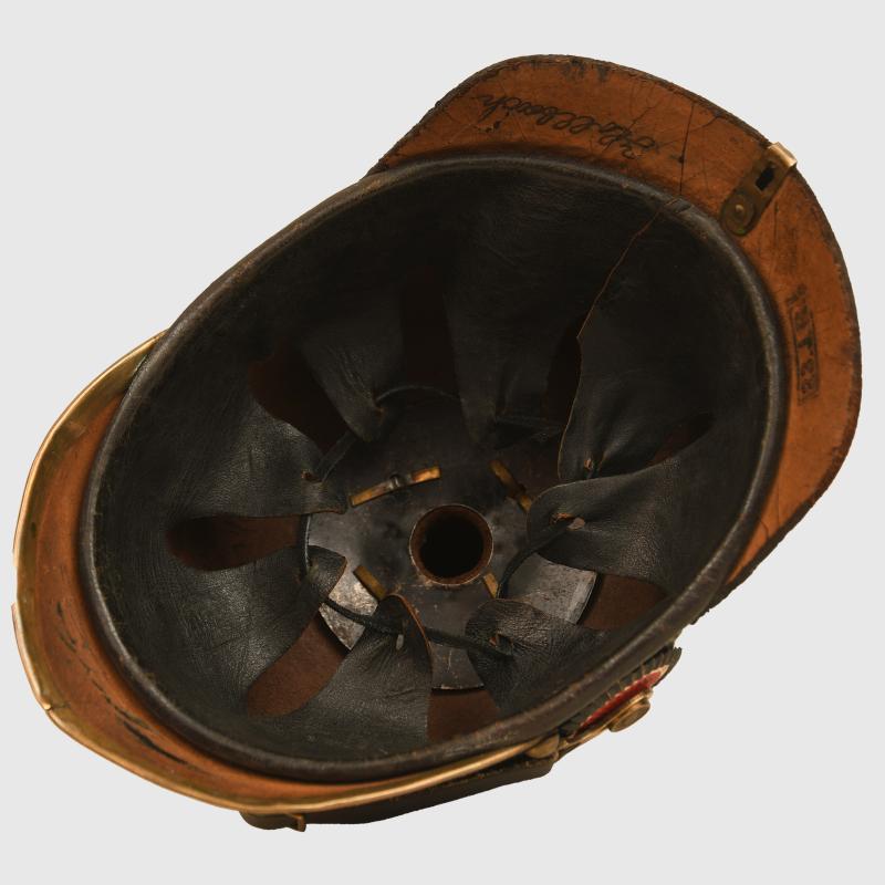 GERMAN WWI BAVARIAN REGIMENT 23 ENLISTED MAN’S PICKLEHAUBE.