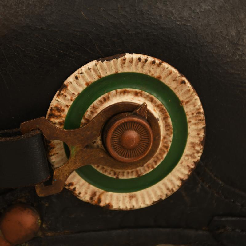 GERMAN WWI SAXON REGIMENT NUMBER 133 ENLISTED MAN’S PICKLEHAUBE.