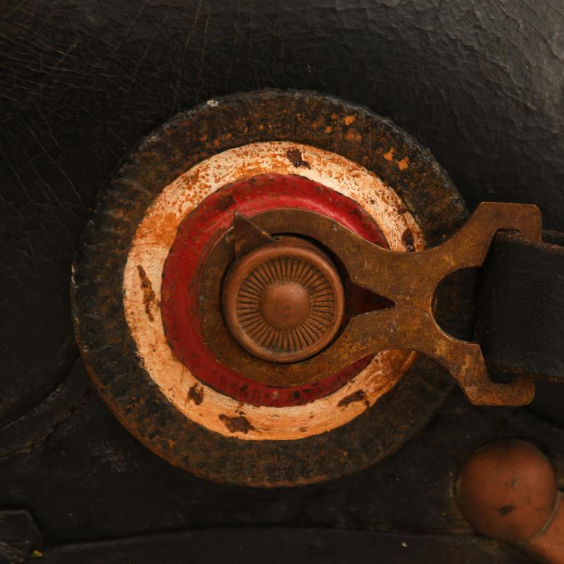 GERMAN WWI SAXON REGIMENT NUMBER 133 ENLISTED MAN’S PICKLEHAUBE.