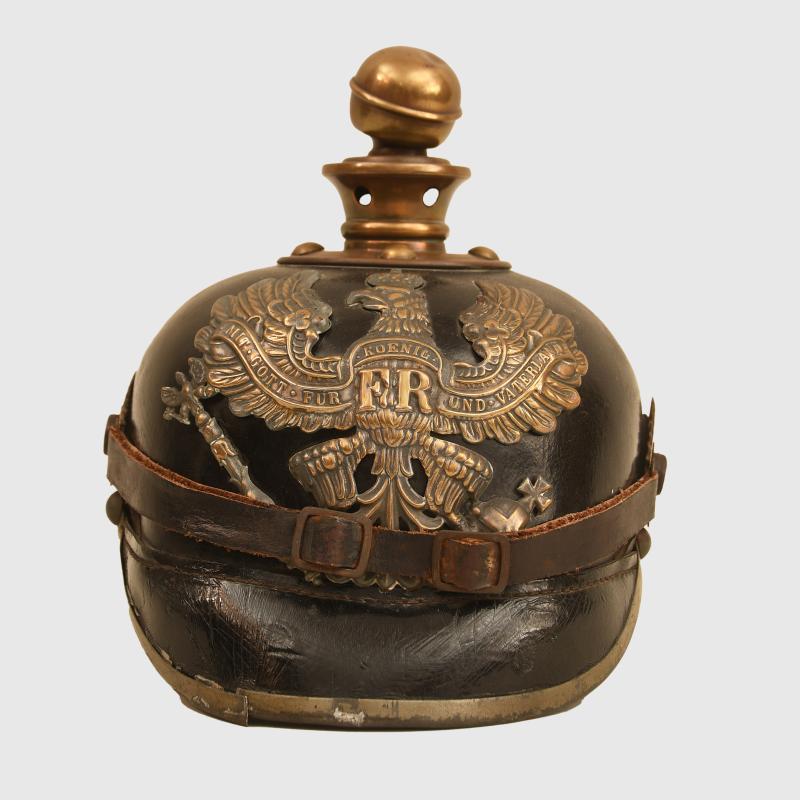 GERMAN WWI PRUSSIAN ENLISTED RANKS ARTILLERY PICKLEHAUBE.