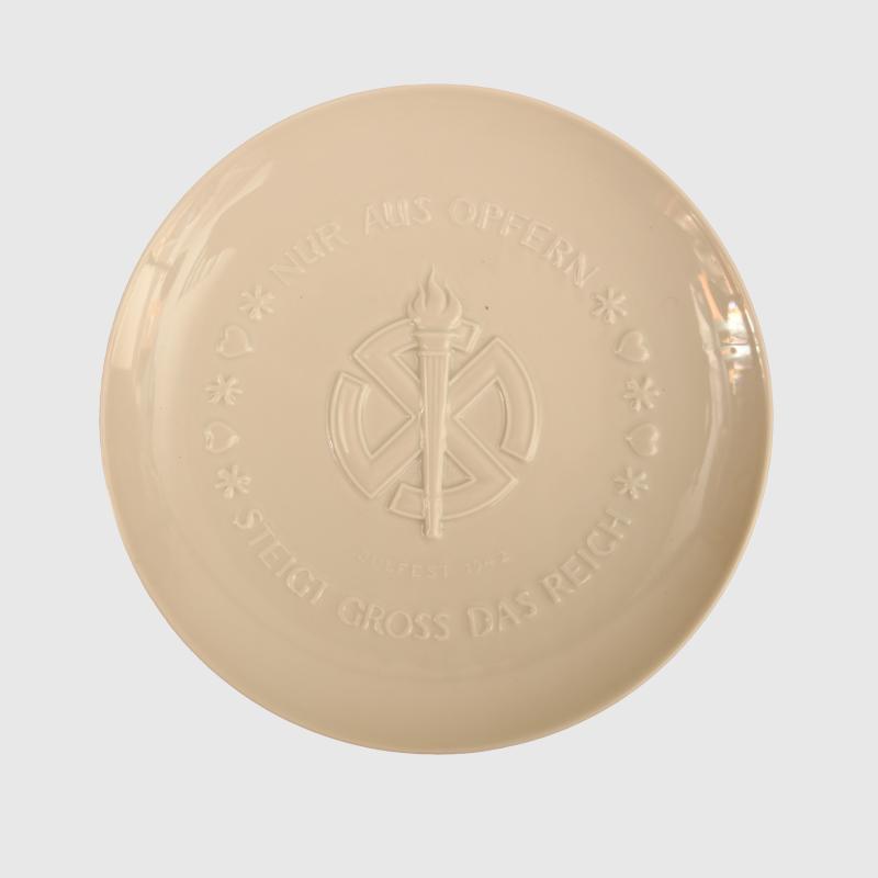 GERMAN WWII ALLACH JULFEST PLATE 1942.