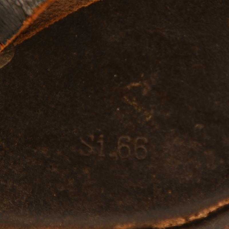 GERMAN WWI M17 CAMOUFLAGE COMBAT HELMET.