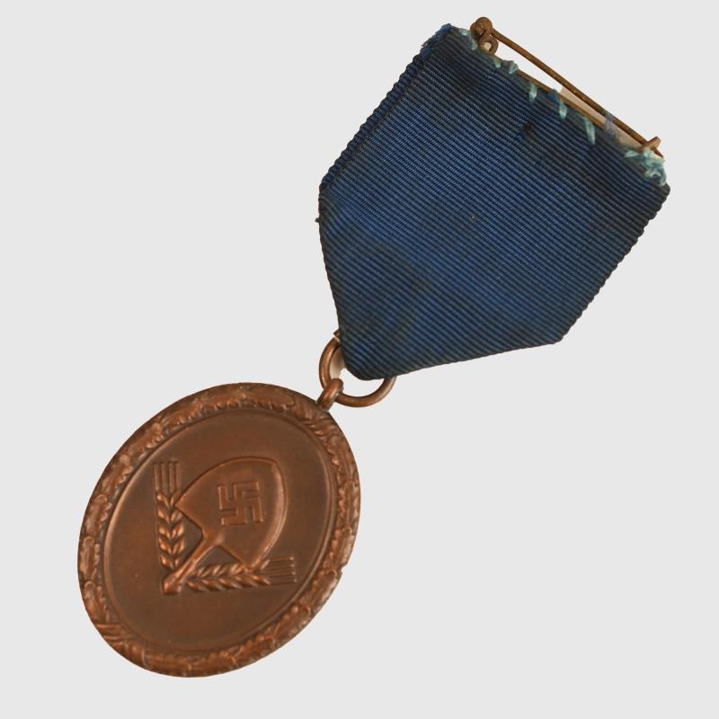 GERMAN WWII RAD LONG SERVICE MEDAL IN BRONZE.
