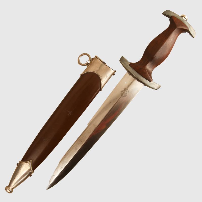 GERMAN WWII LATE PATTERN SA MANS DAGGER.