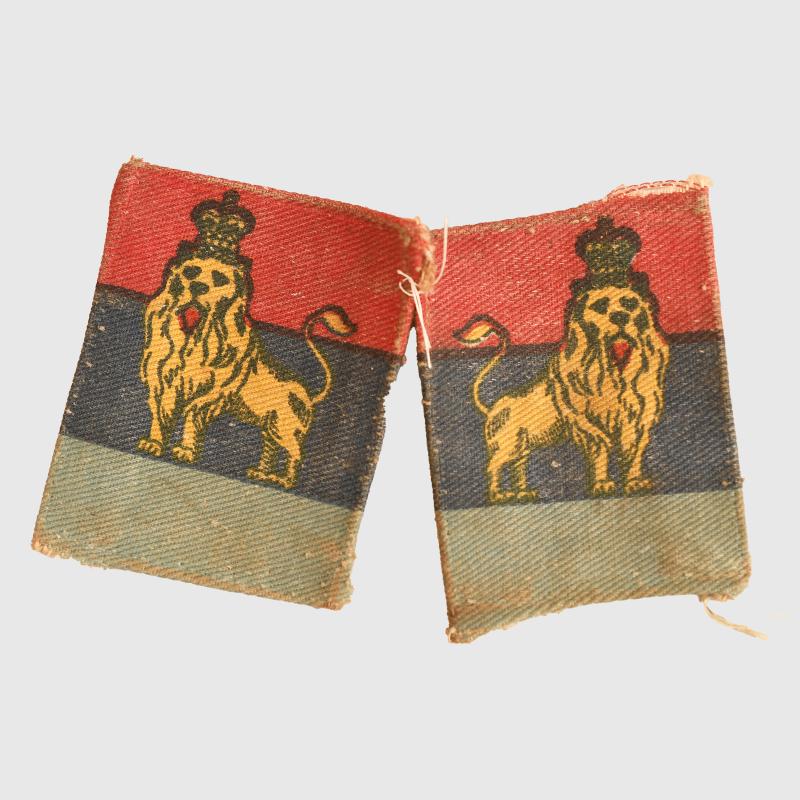 BRITISH WWII MIDDLE EAST LAND FORCES PATCHES.