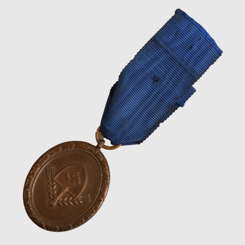 GERMAN WWII RAD LONG SERVICE MEDAL IN BRONZE.