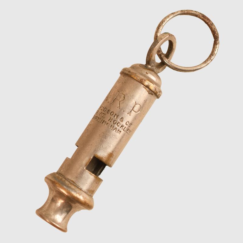 BRITISH WWII ARP WHISTLE.