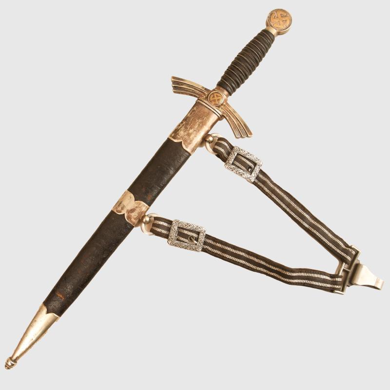 GERMAN WWII LUFTWAFFE 1ST PATTERN OFFICERS DAGGER.