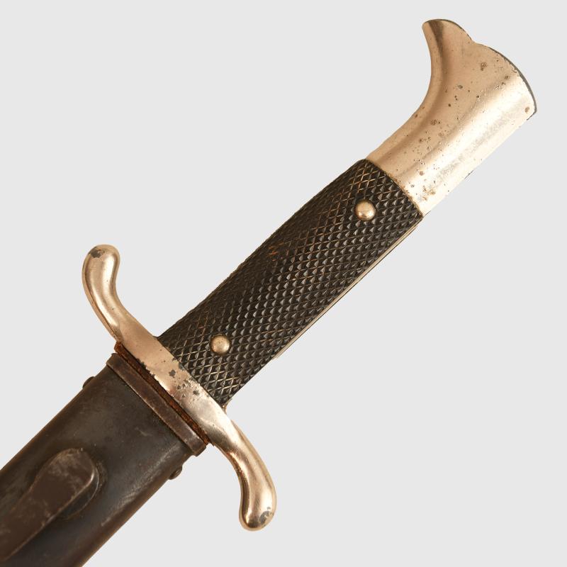 GERMAN WWII FIRE SERVICE BAYONET.