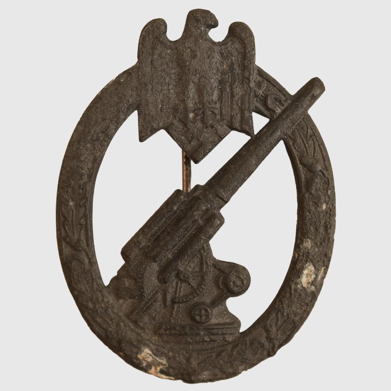 GERMAN WWII ARMY FLAK BADGE.
