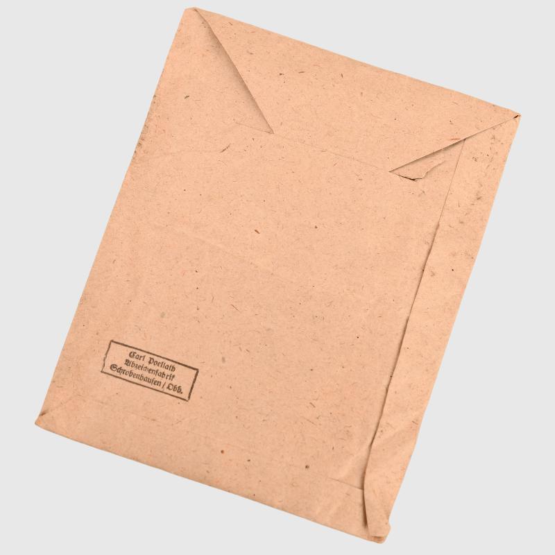 GERMAN WWII WAR SERVICE CROSS 2ND CLASS WITH SWORDS PACKET ONLY.