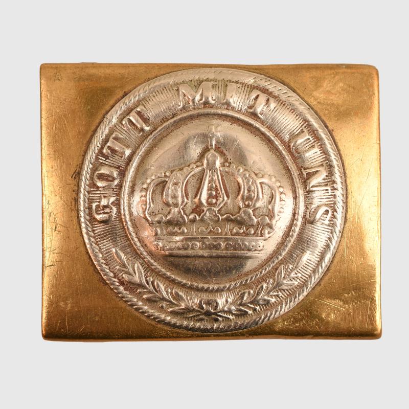 GERMAN PRE WWI 1847 PATTERN PRUSSIAN BELT BUCKLE.