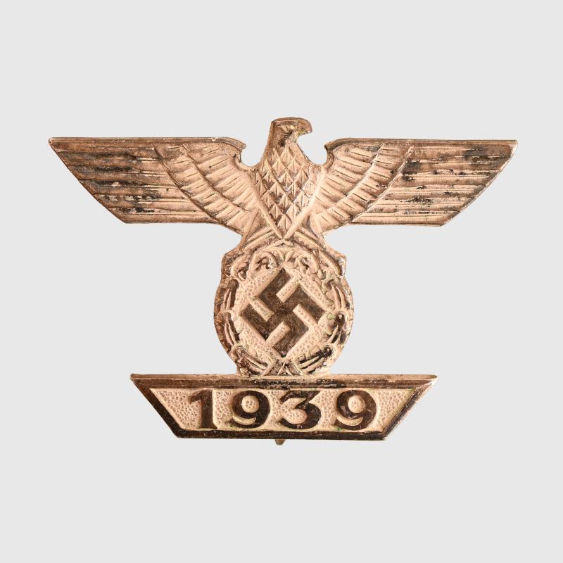GERMAN WWII 1939 BAR TO THE IRON CROSS 1ST CLASS.