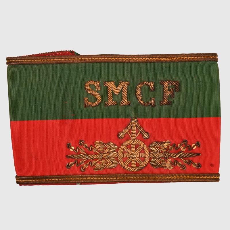 FRENCH WWII SMCF ARMBAND.